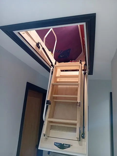 Loft flooring interior